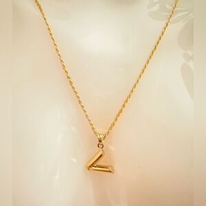 Volt Necklace. 💛 Real 18(18k) Karat Solid Gold Jewelry